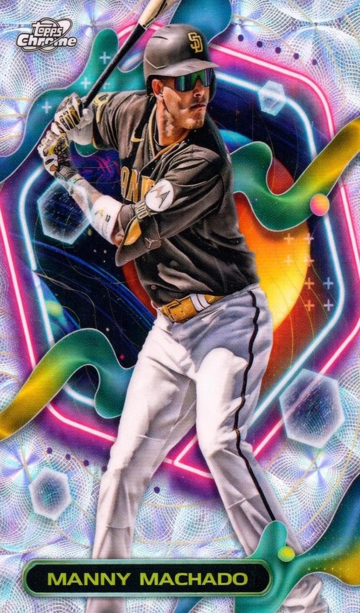 Manny Machado 2023 topps Topps Cosmic Chrome