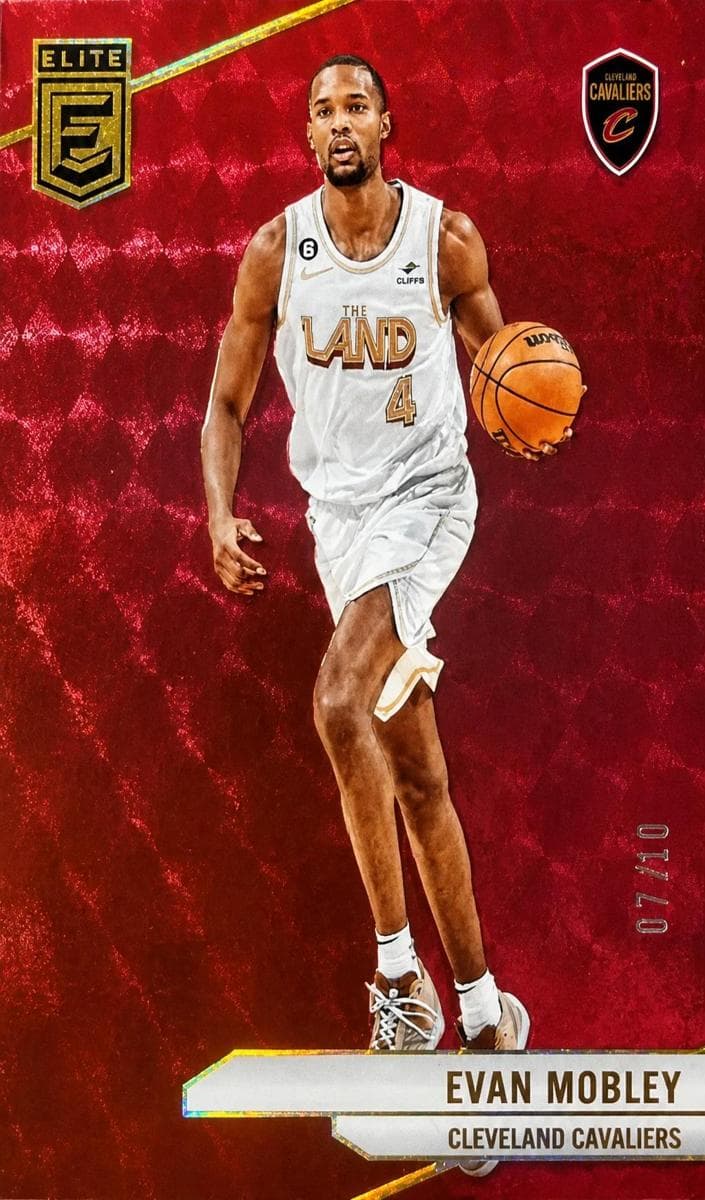 Evan Mobley 2023 panini Donruss Elite
