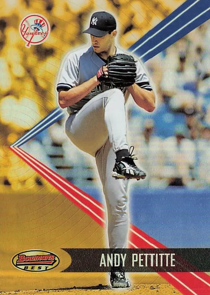 Andy Pettitte 2001 bowman Bowman's Best