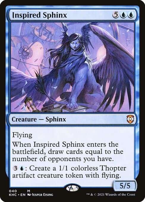 Inspired Sphinx 2022 Magic: The Gathering Starter Commander Decks