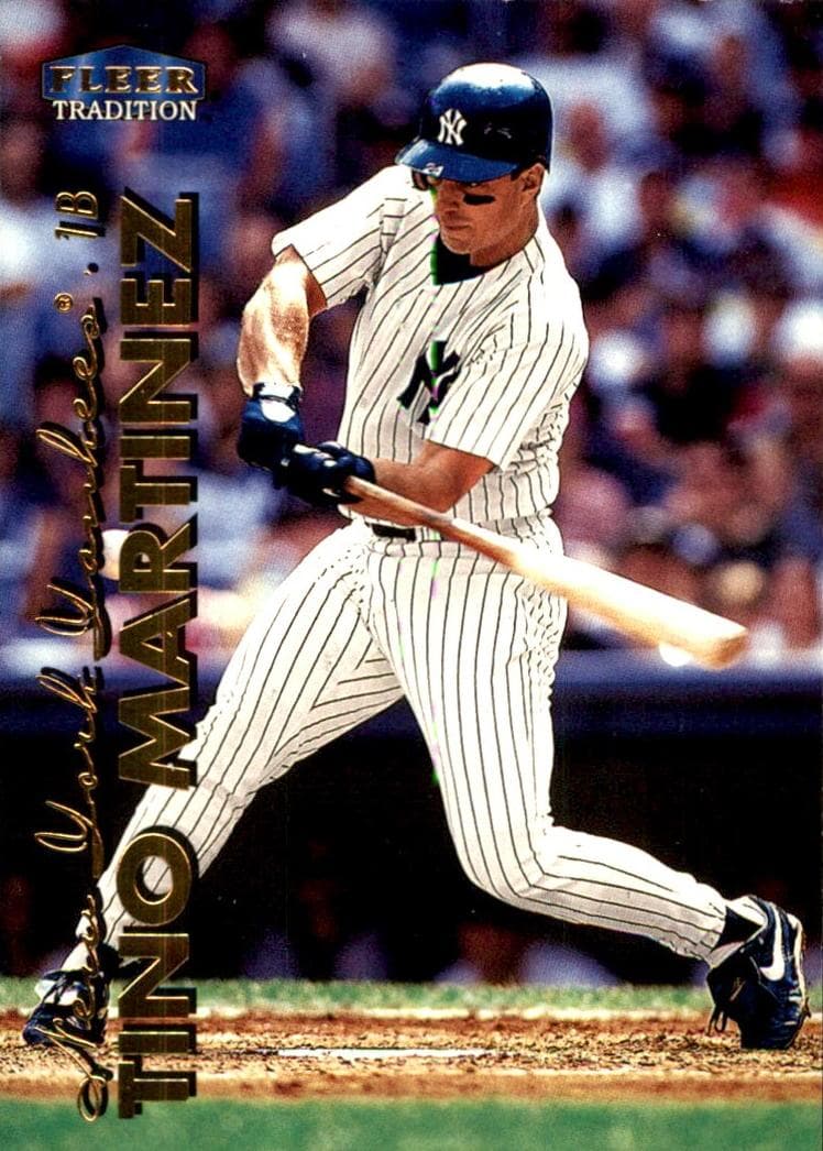 Tino Martinez 1999 fleer Fleer Tradition