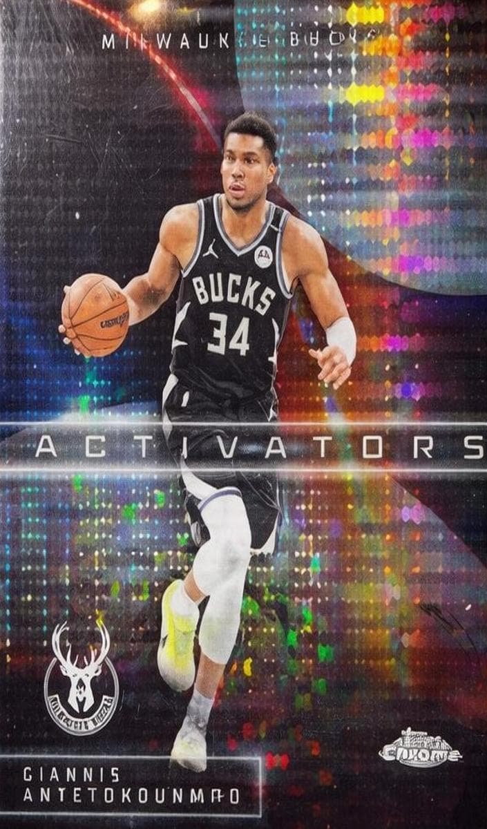 Giannis Antetokounmpo 2025 topps Topps Chrome