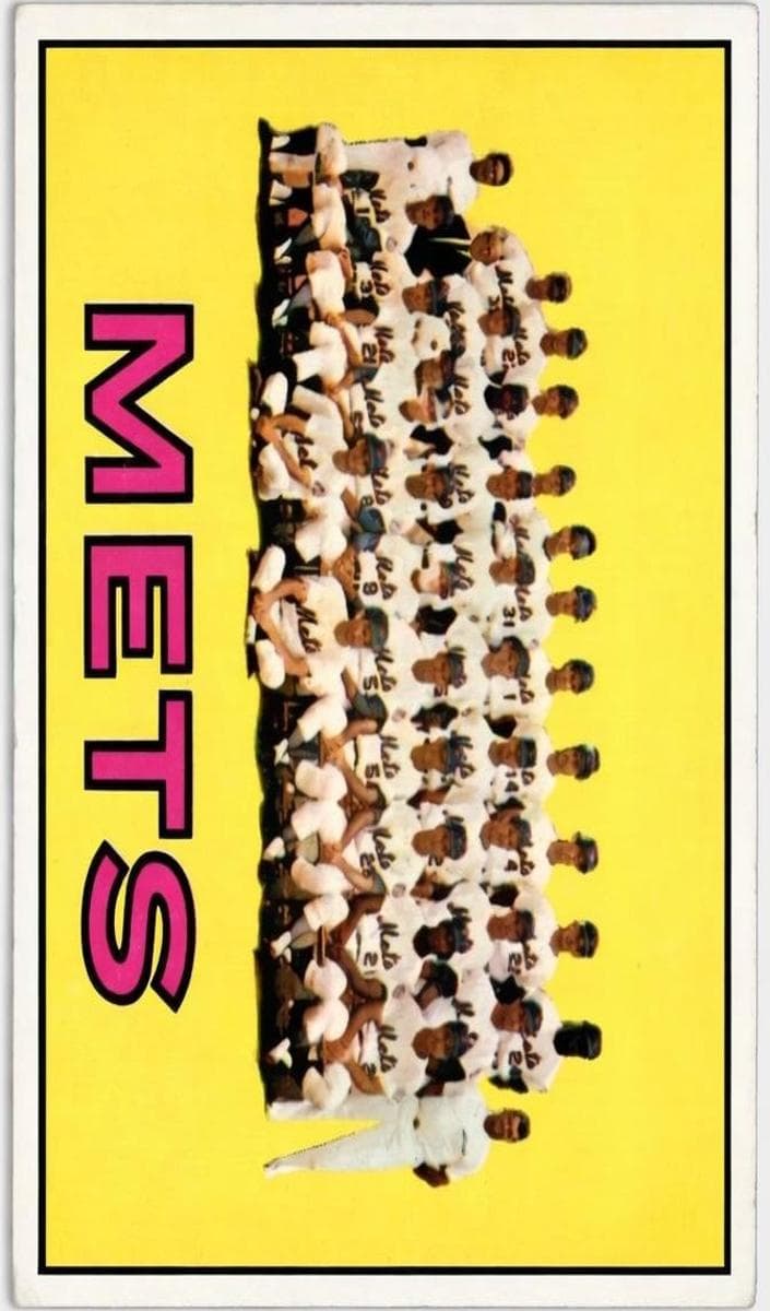 New York Mets 1967 topps Topps