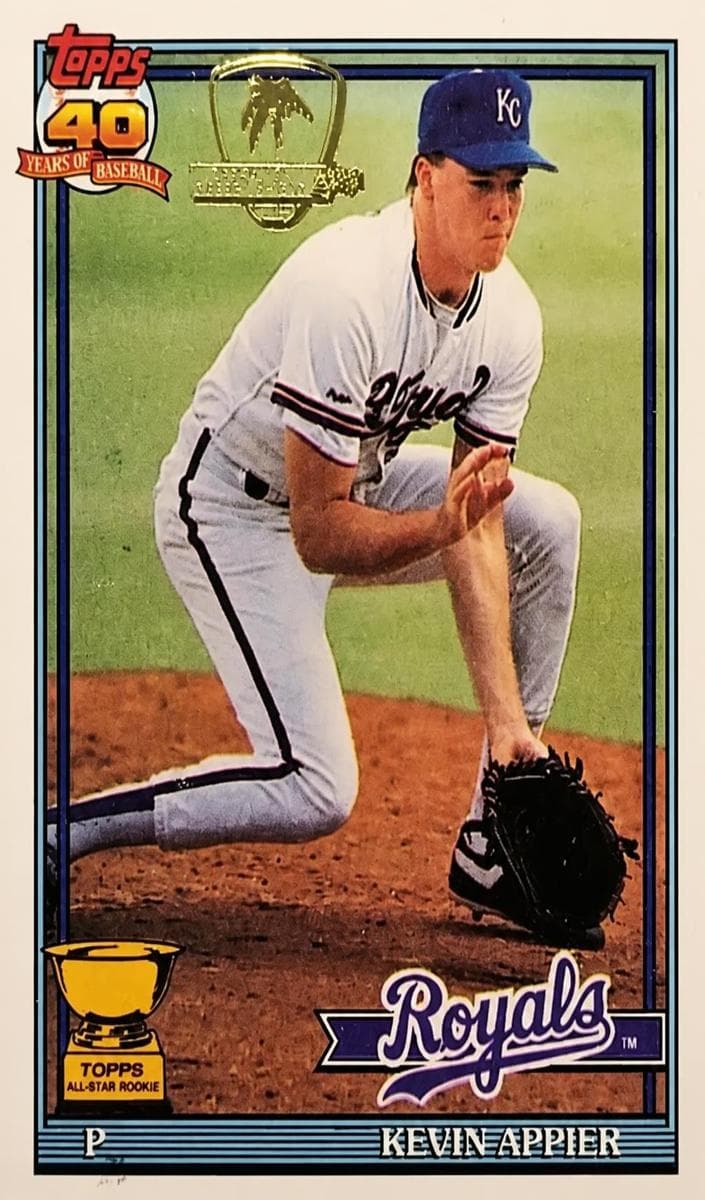 Kevin Appier 1991 topps O-Pee-Chee