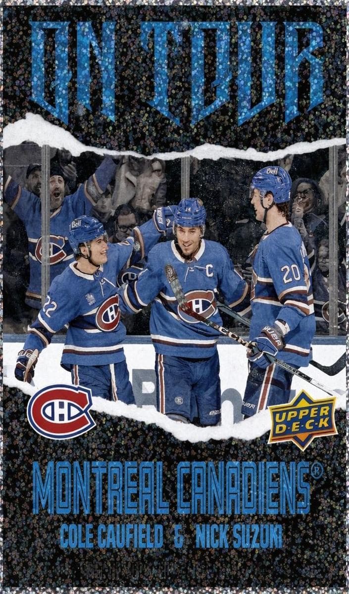 Cole Caufield / Nick Suzuki 2024 upper-deck Upper Deck
