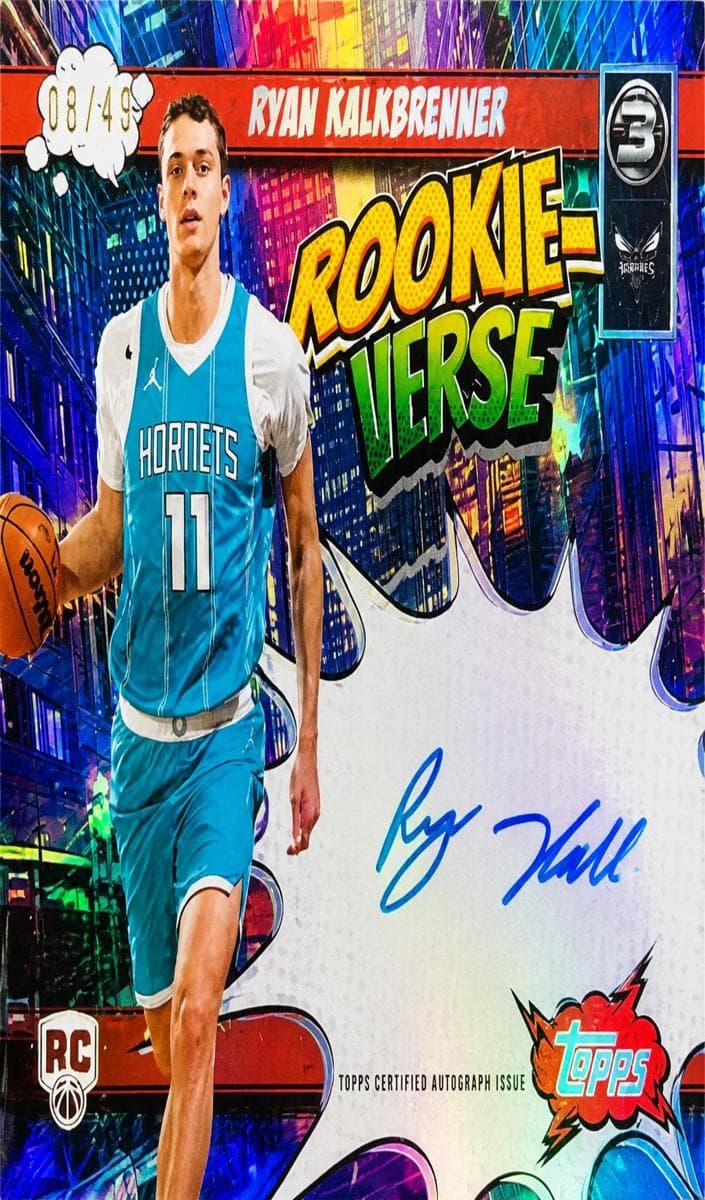 Ryan Kalkbrenner 2025 topps Topps 3