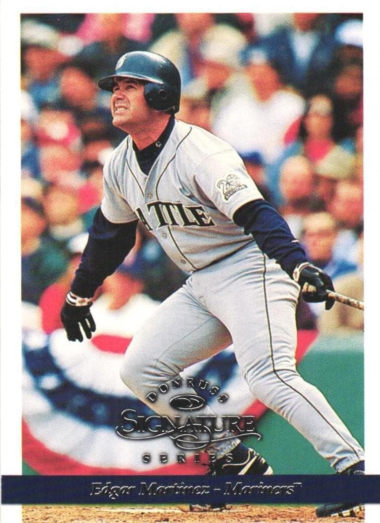 Edgar Martinez 1997 panini Donruss Signature Series