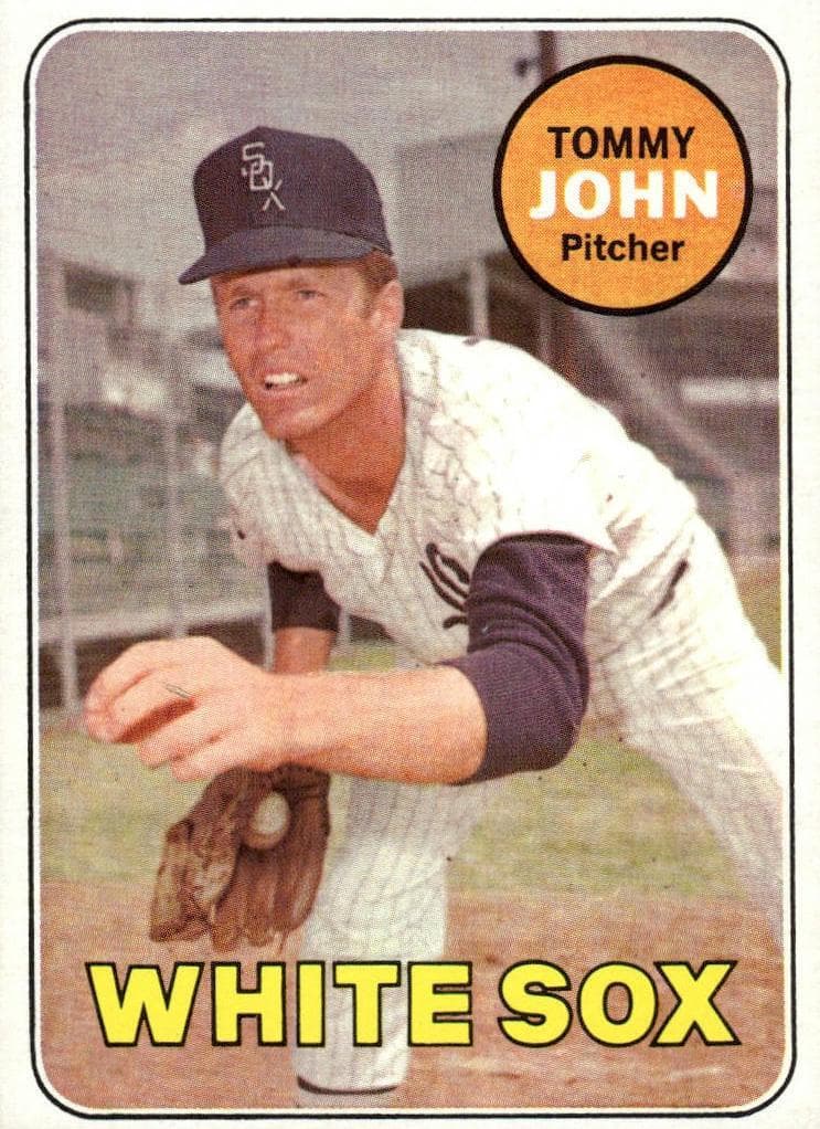 Tommy John 1969 topps Topps