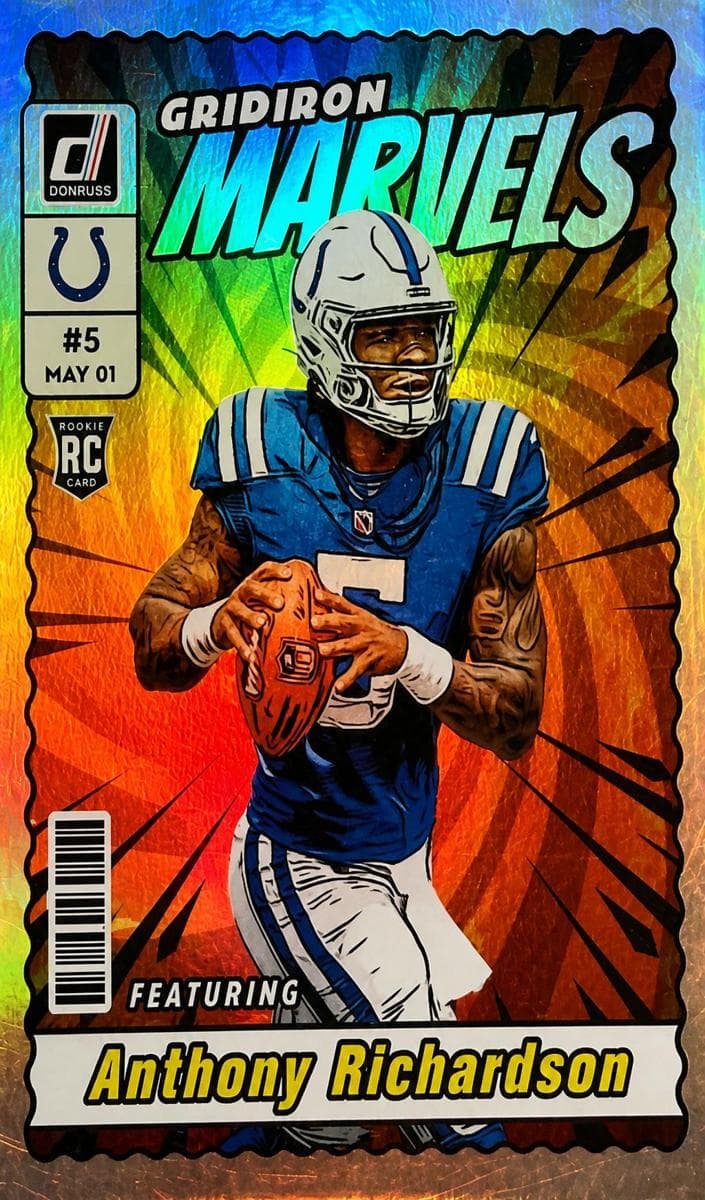 Anthony Richardson 2023 panini Panini Donruss