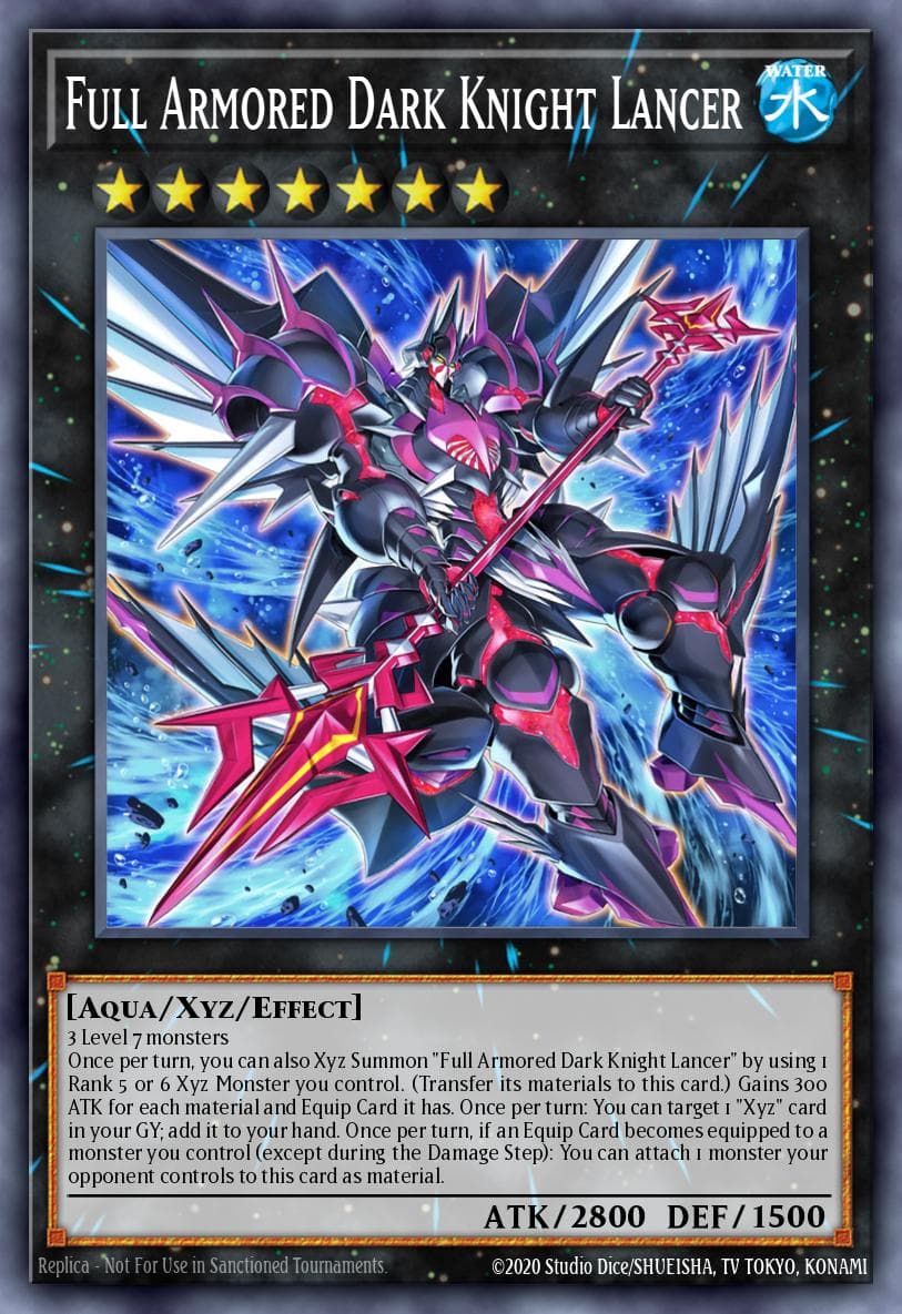 Full Armored Dark Knight Lancer 2023 Yu-Gi-Oh!