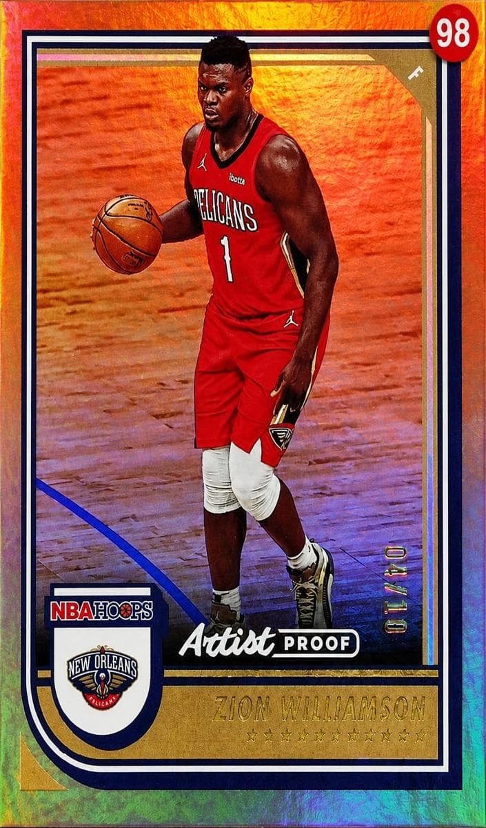 Zion Williamson 2022 panini Hoops