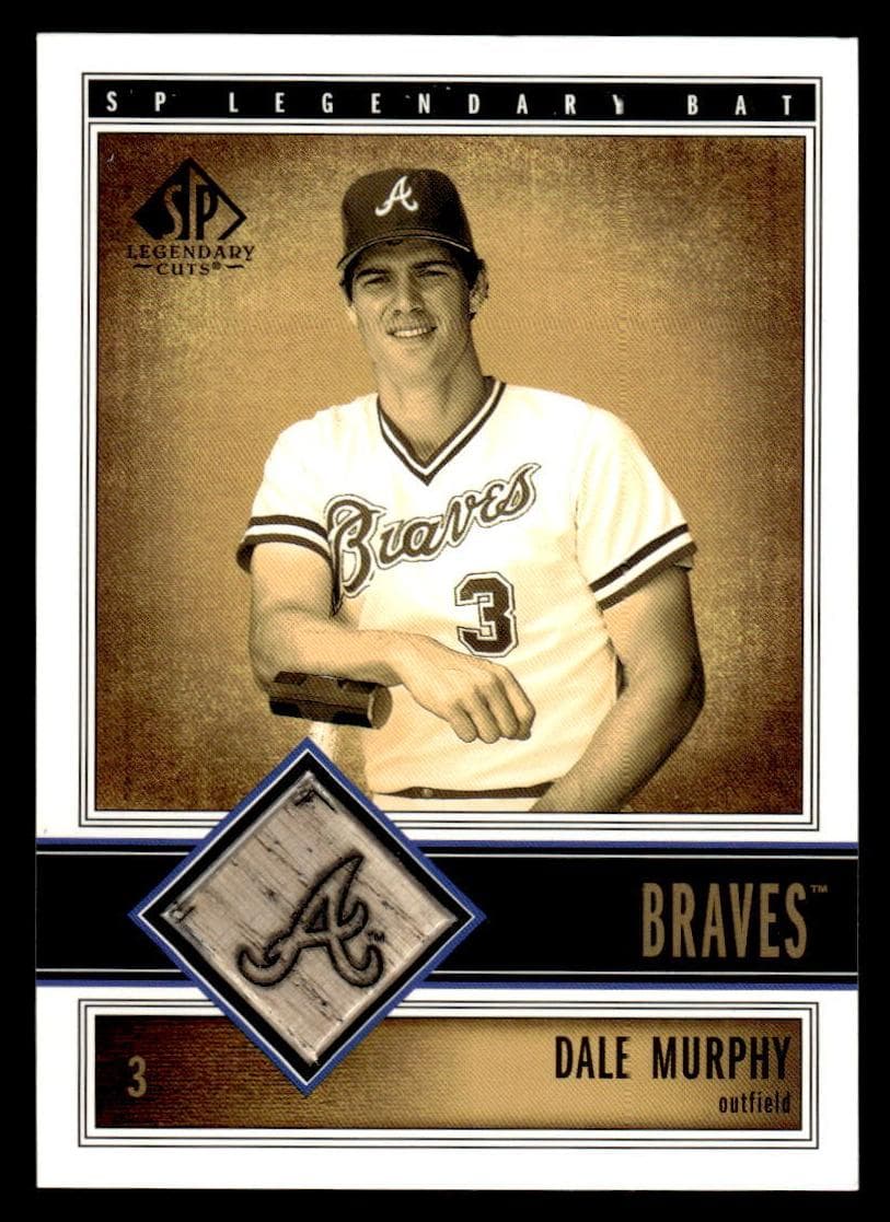 Dale Murphy 2002 unknown SP Legendary Cuts