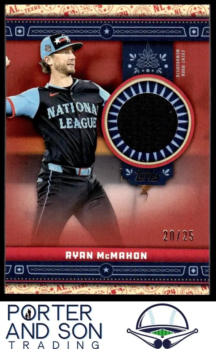 Ryan McMahon 2024 topps Topps Update
