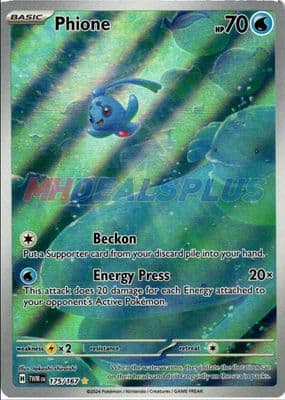 Phione trading card