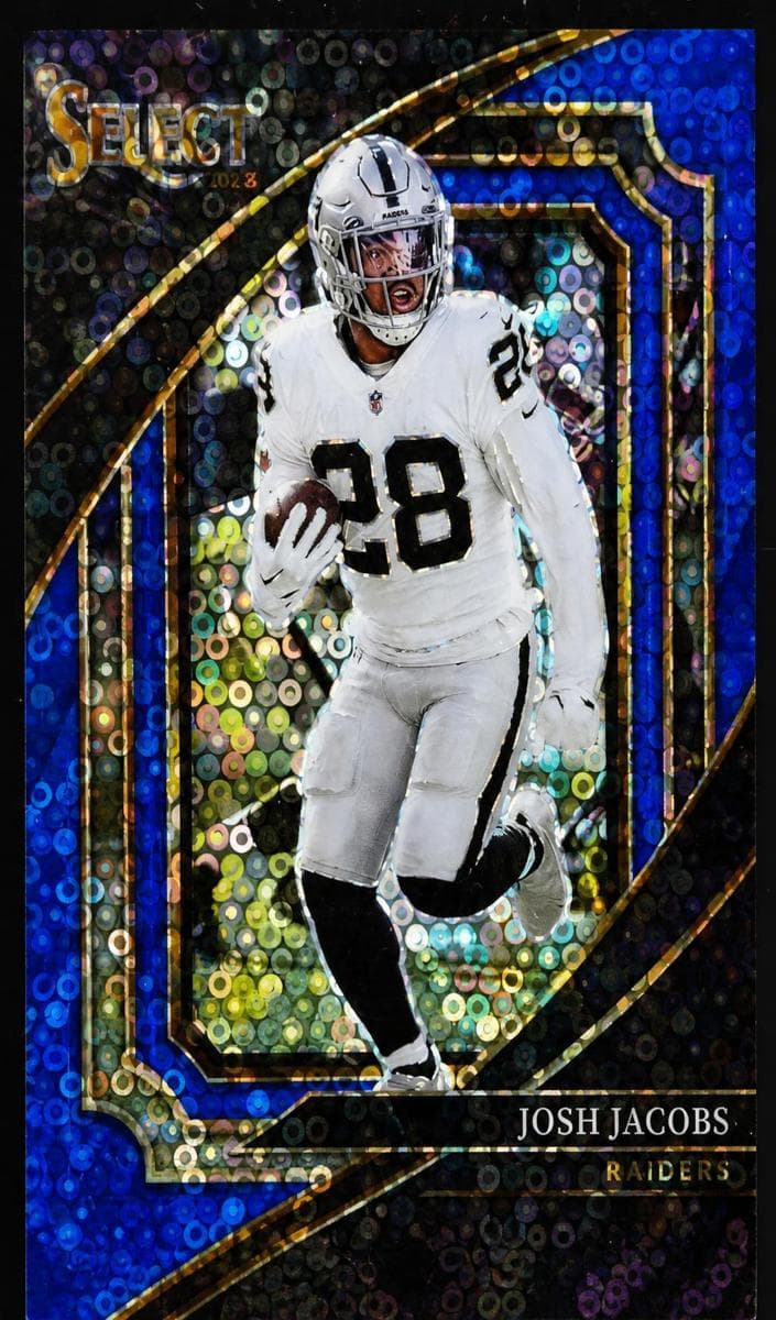 Josh Jacobs 2022 panini Panini Select