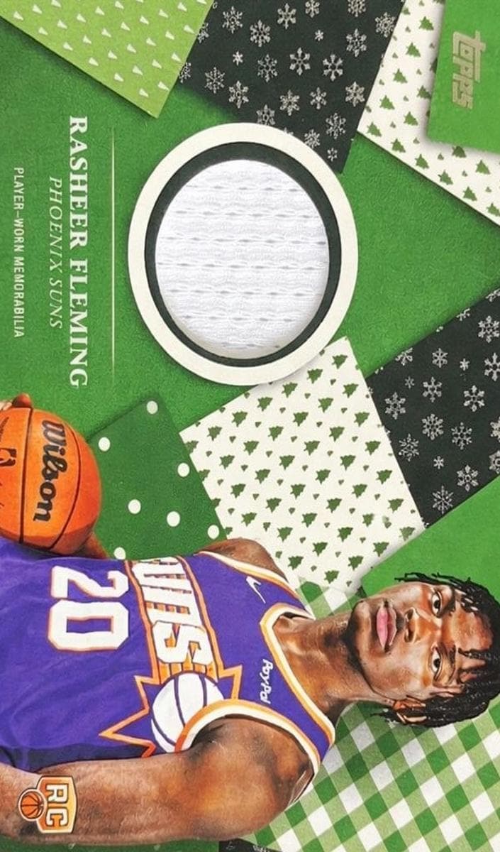 Rasheer Fleming 2025 topps Topps Holiday