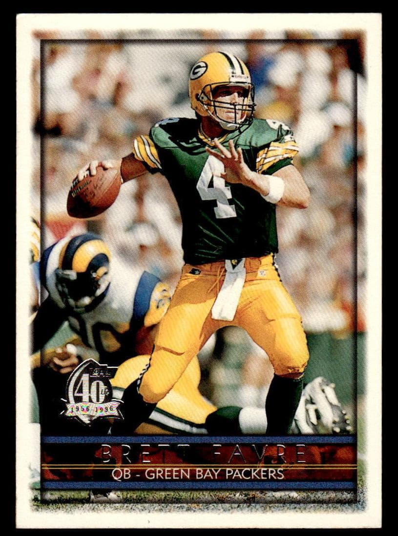 Brett Favre 1996 topps