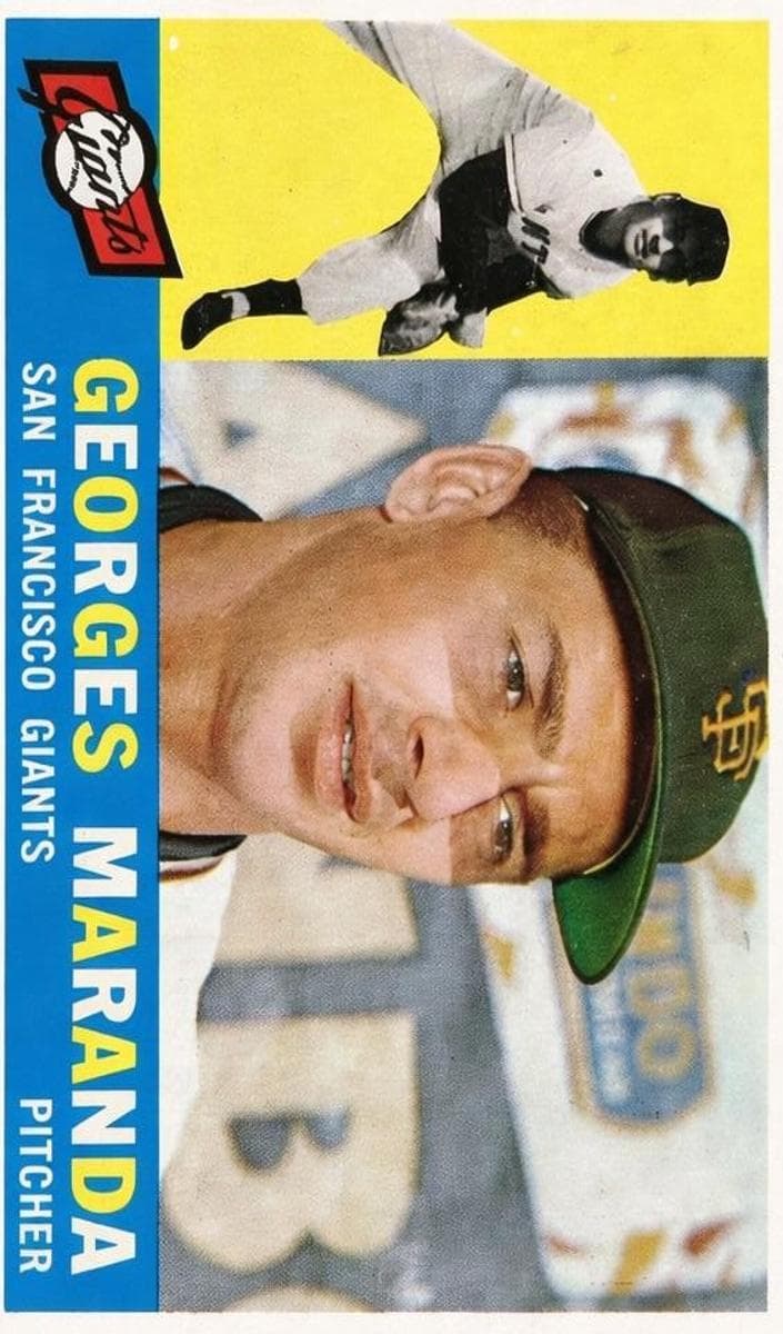 Georges Maranda 1960 topps Topps