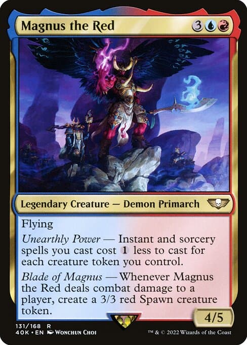 Magnus the Red 2022 Magic: The Gathering Warhammer 40,000
