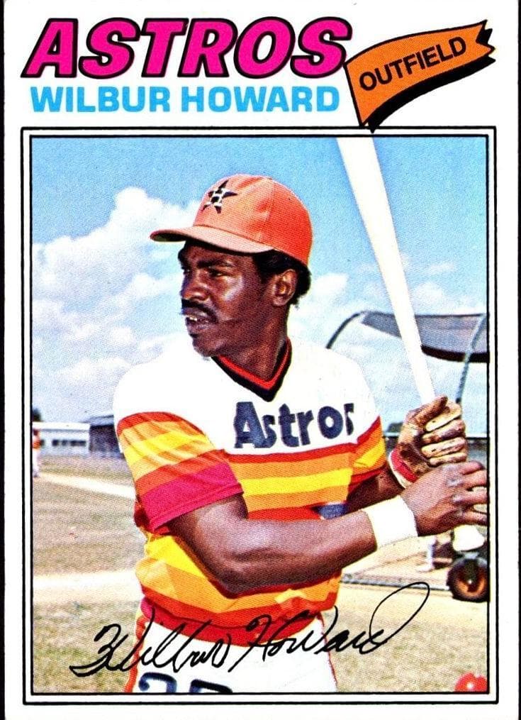 Wilbur Howard 1977 topps Topps