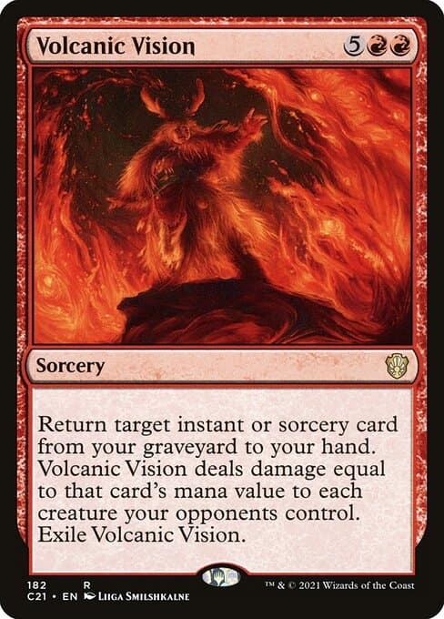 Volcanic Vision 2017 Magic: The Gathering Duel Deck: Mind vs. Might