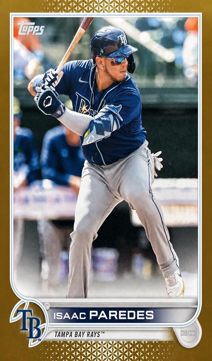 Isaac Paredes 2022 topps Topps Update