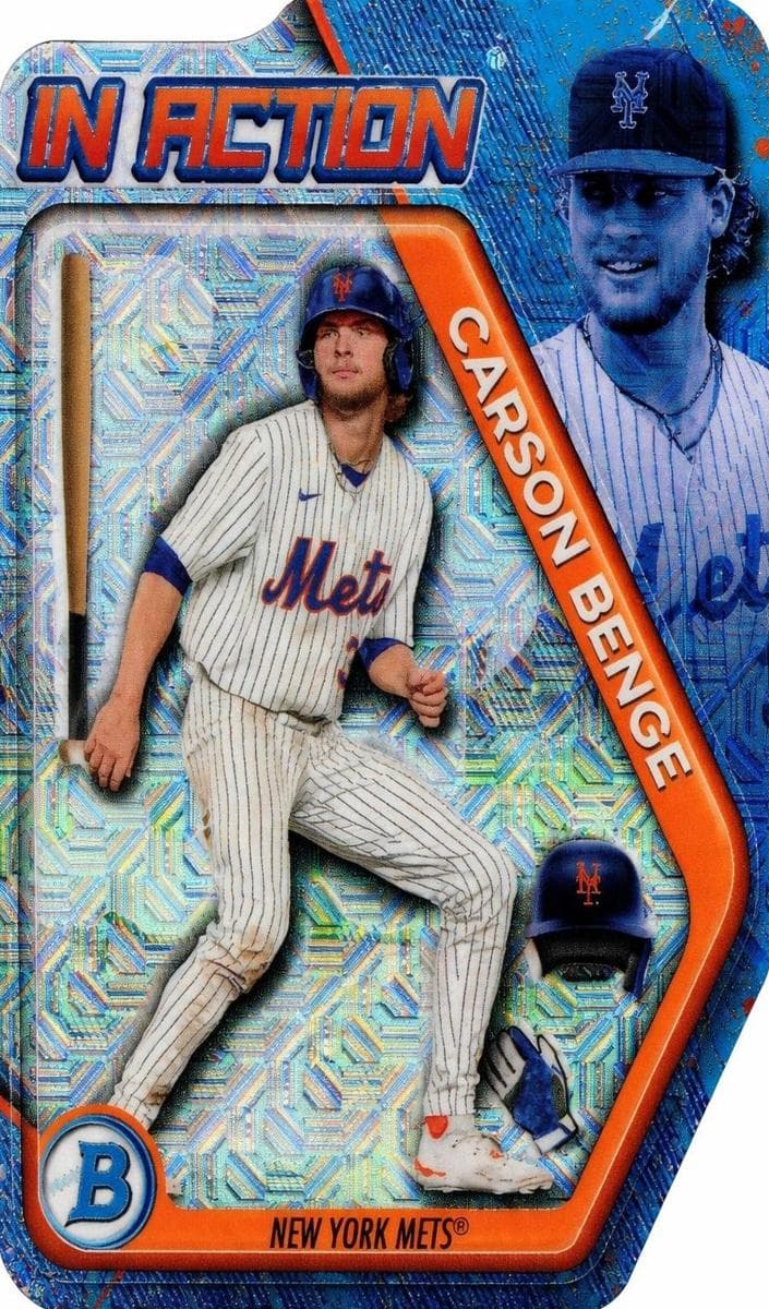 Carson Benge 2025 bowman Bowman Draft Chrome