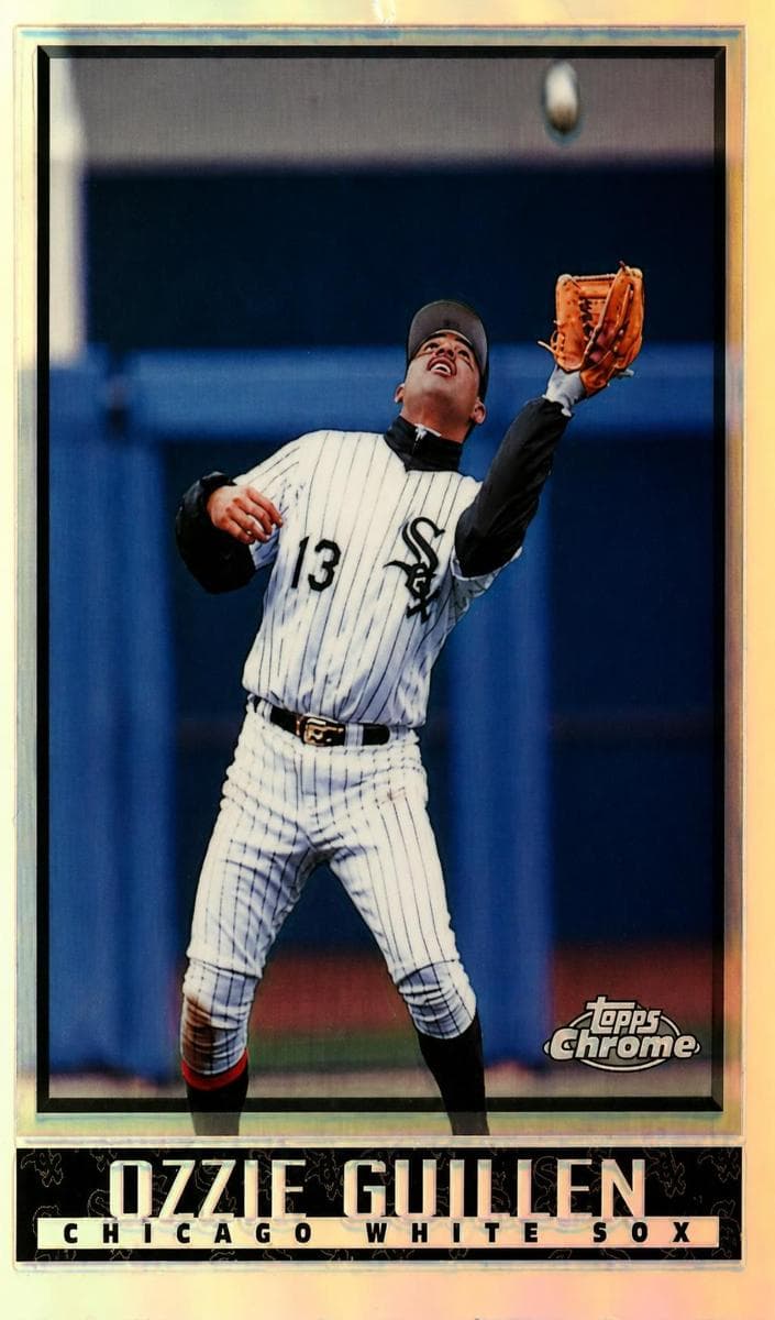 Ozzie Guillen 1998 topps Topps Chrome