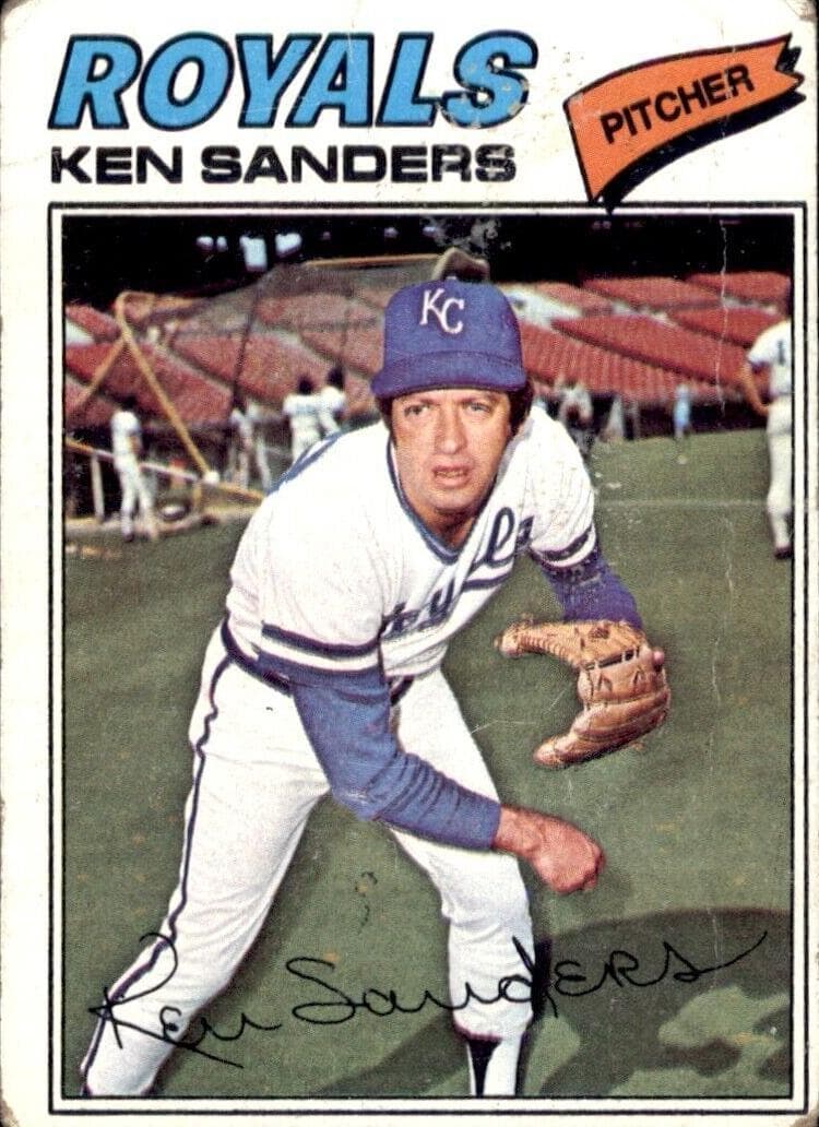 Ken Sanders 1977 topps Topps