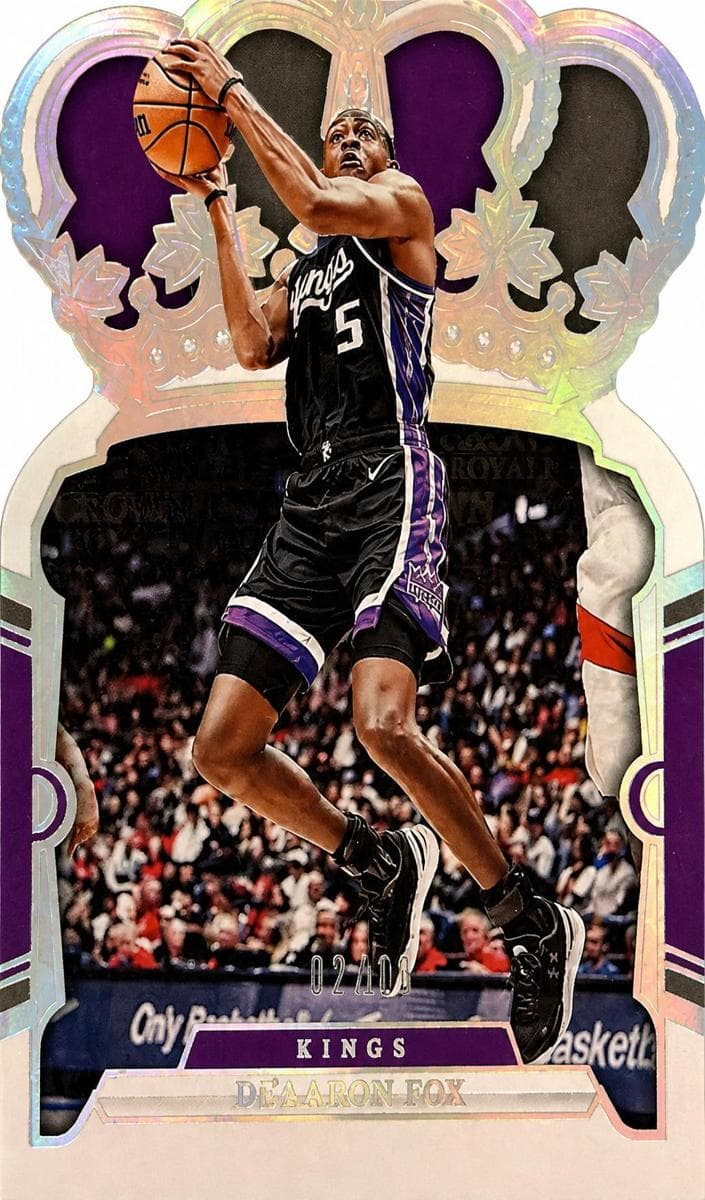 De'Aaron Fox 2023 panini Panini Crown Royale