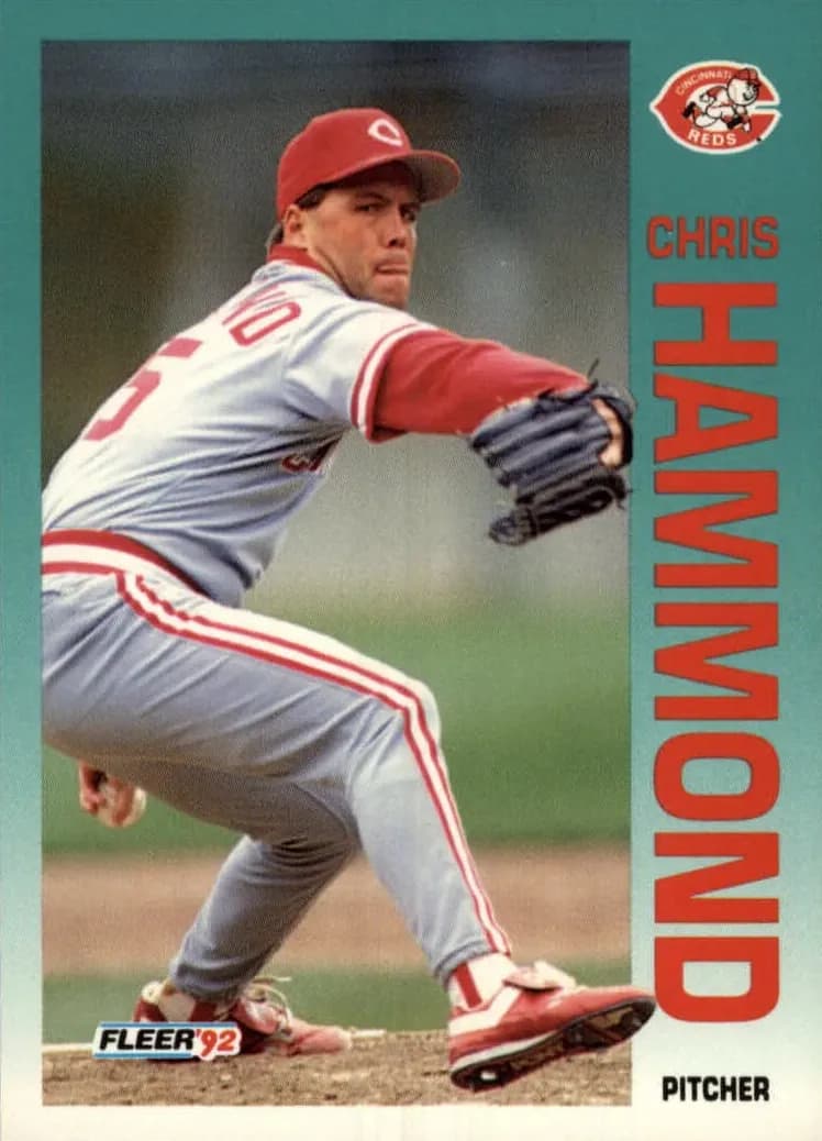 Chris Hammond 1992 fleer Fleer