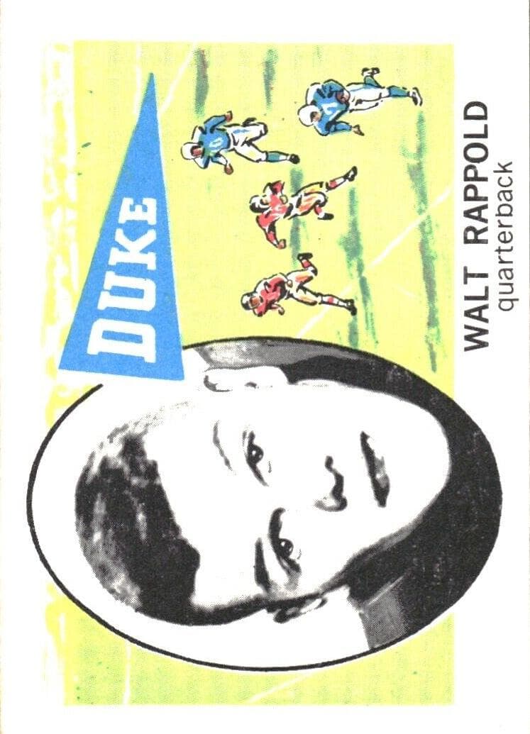 Walt Rappold 1961 unknown