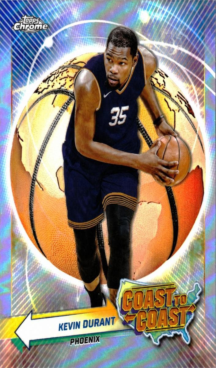 Kevin Durant 2023 topps Topps Chrome