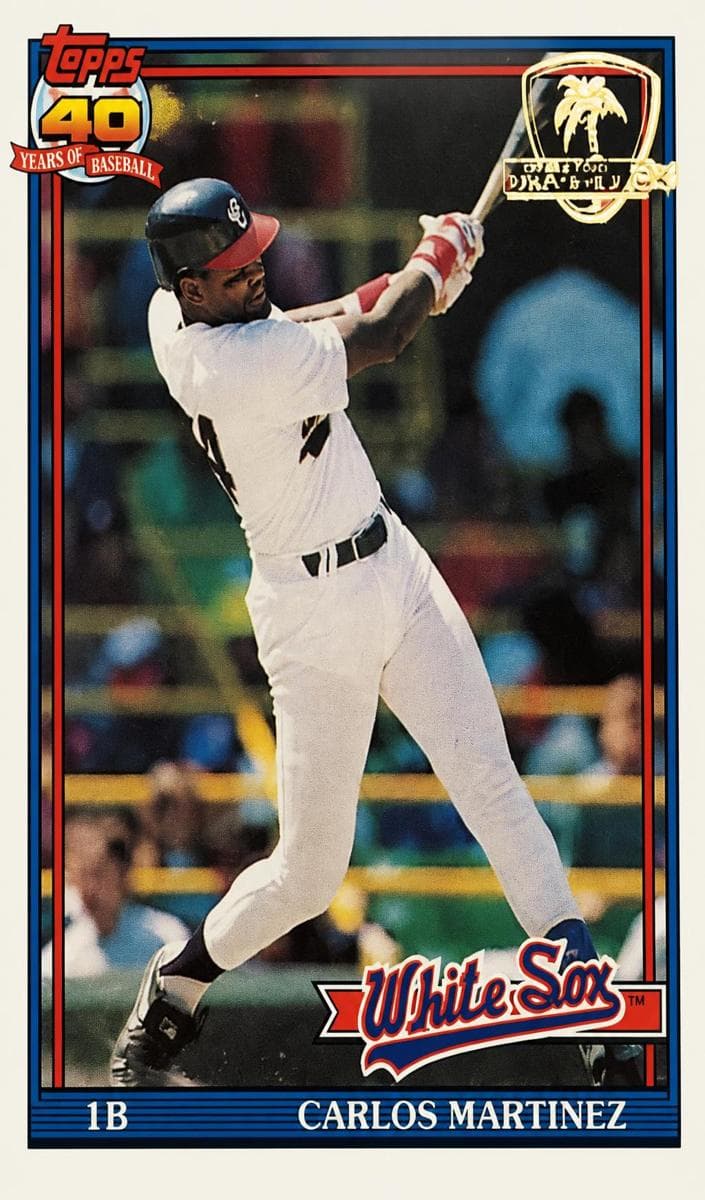 Carlos Martinez 1991 topps Topps