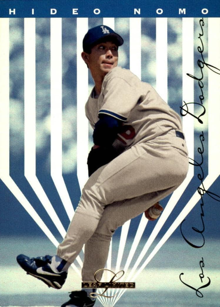 Hideo Nomo 1995 leaf