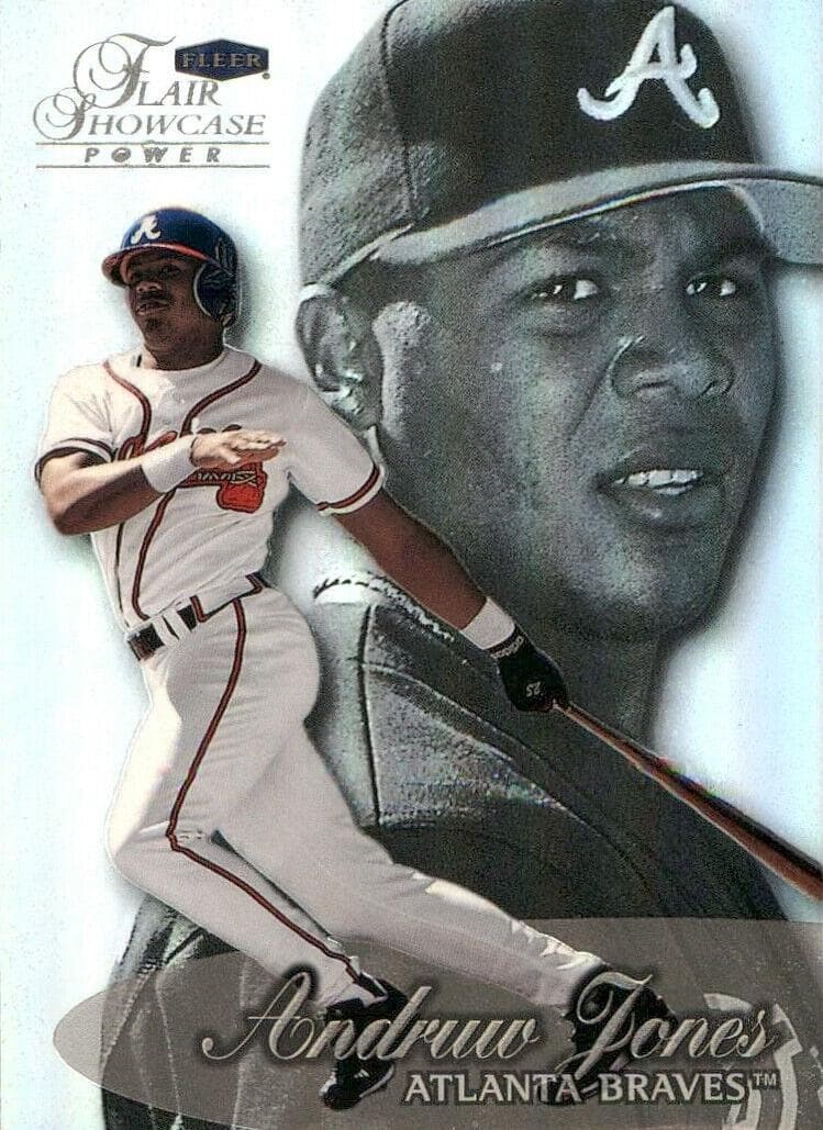 Andruw Jones 1999 unknown Flair Showcase
