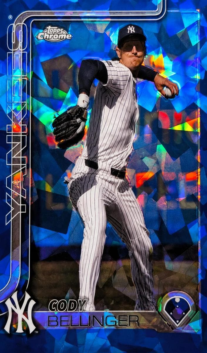 Cody Bellinger 2025 topps Topps Chrome Sapphire