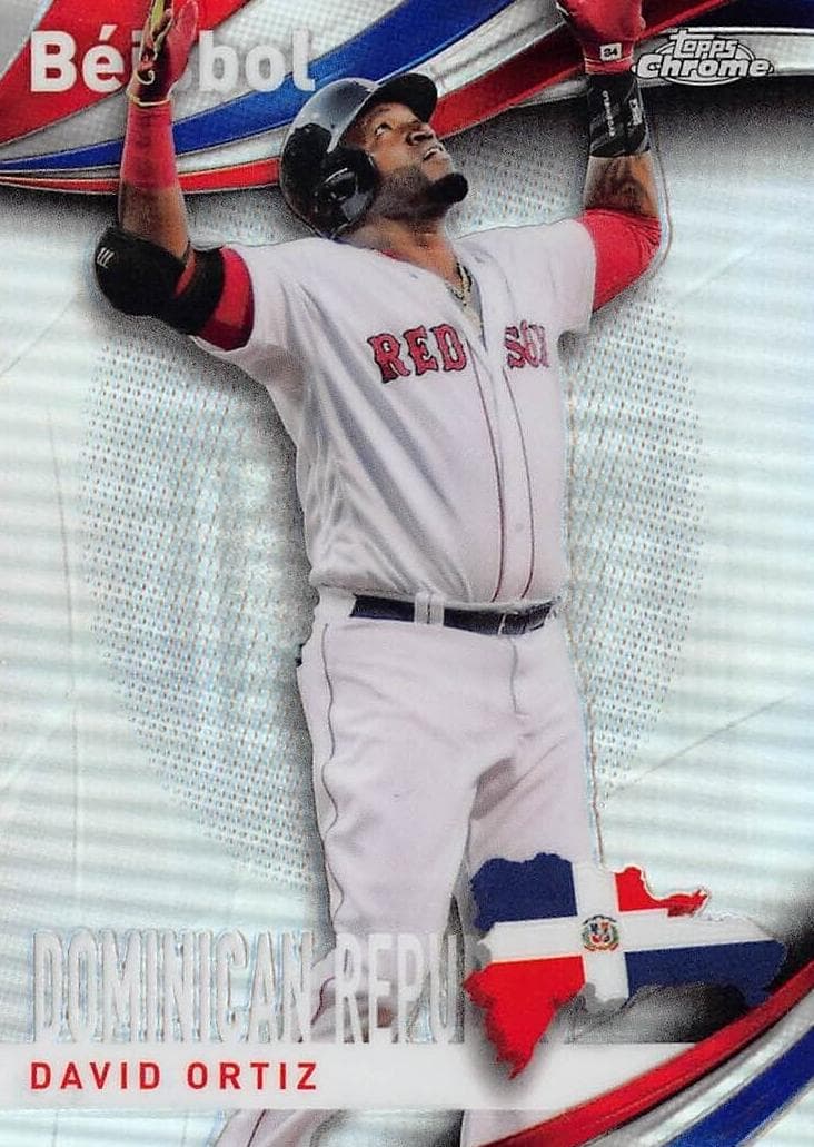 David Ortiz 2021 topps Chrome Beisbol
