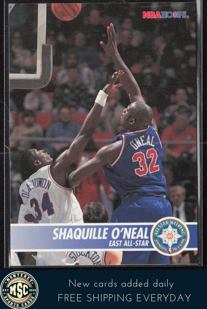 Shaquille O'Neal 1994 panini Hoops
