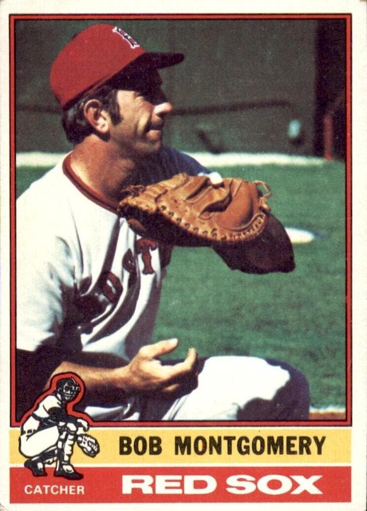 Bob Montgomery 1976 topps Topps