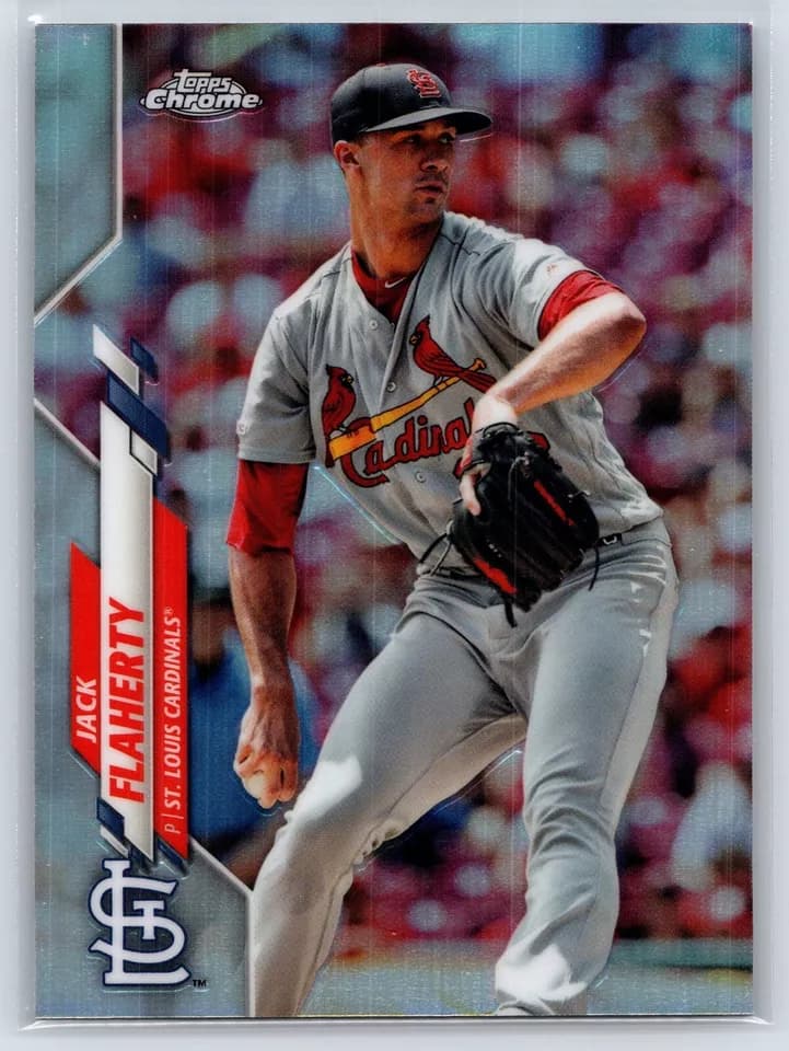 Jack Flaherty 2020 topps Topps Chrome