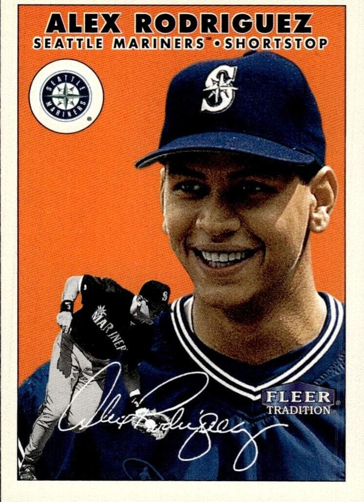 Alex Rodriguez 2000 fleer