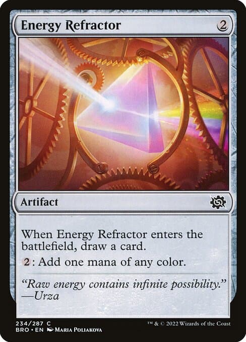 Energy Refractor 2022 Magic: The Gathering Brother's War