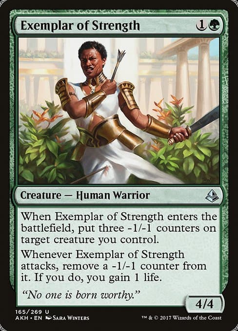 Exemplar of Strength 2017 Magic: The Gathering Amonkhet