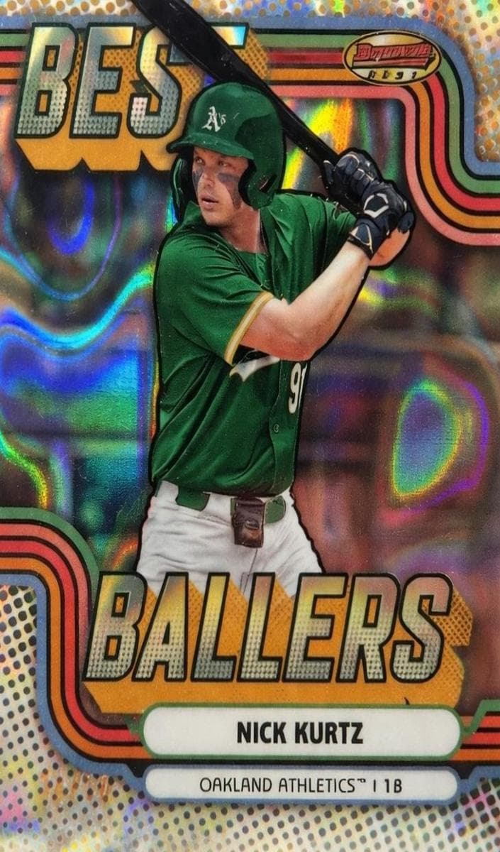Nick Kurtz 2024 bowman Bowman's Best