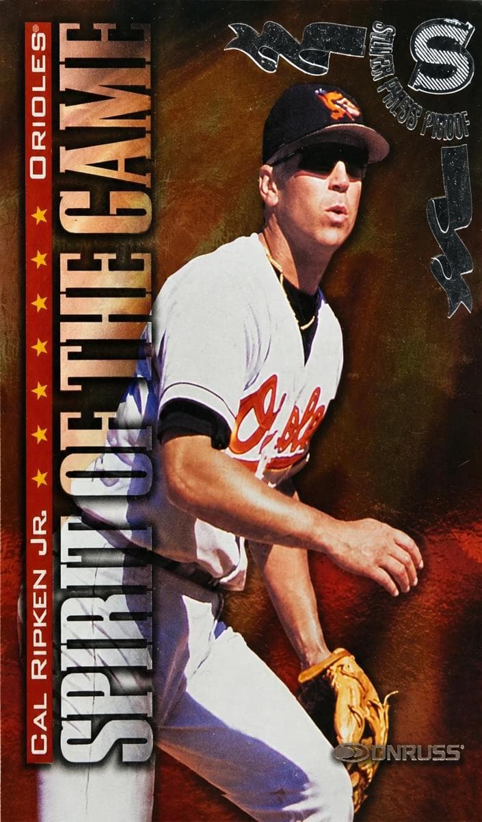 Cal Ripken Jr. 1998 panini Donruss