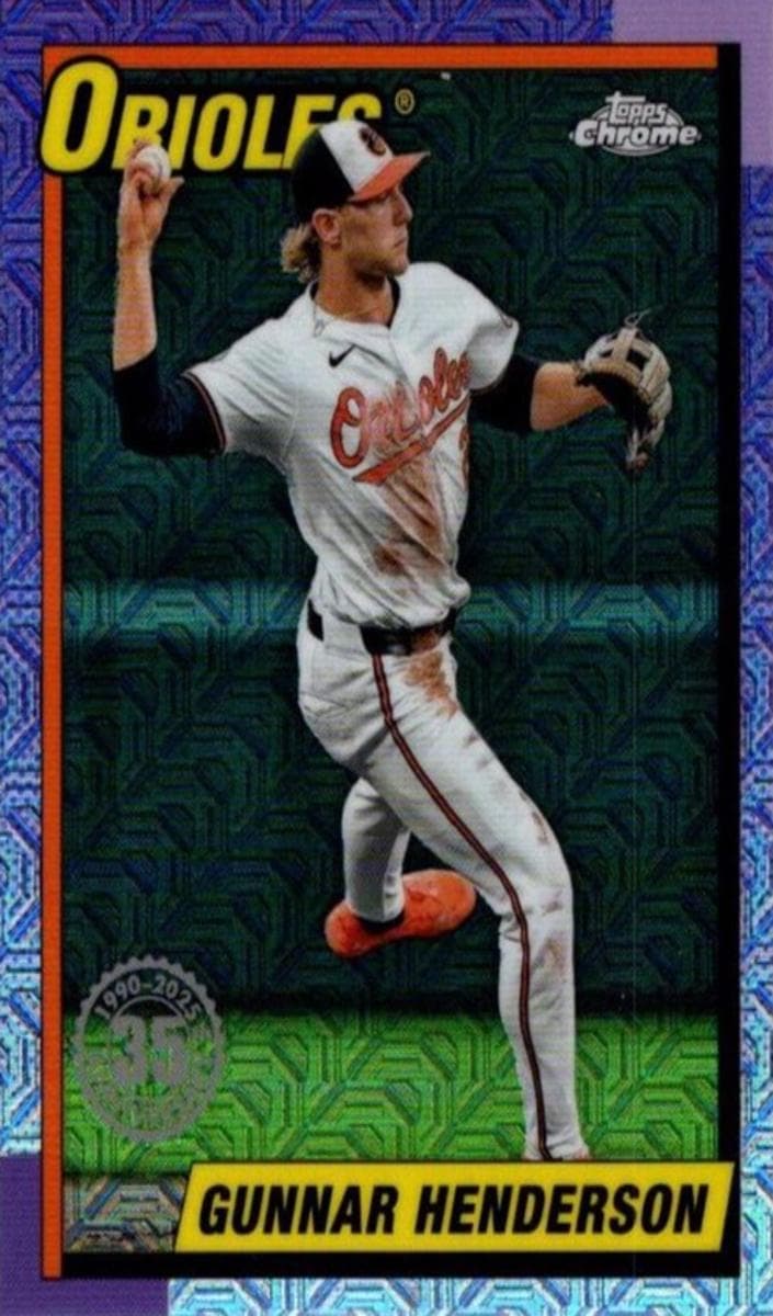 Gunnar Henderson 2025 topps Topps
