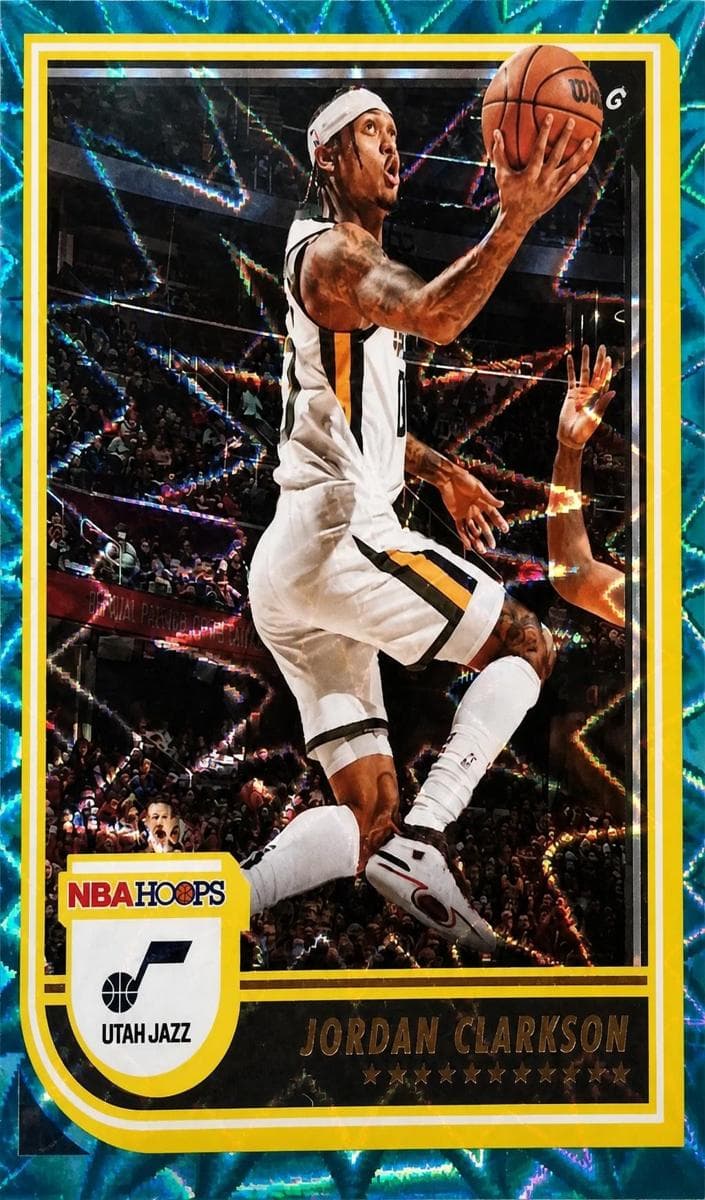 Jordan Clarkson 2022 panini Hoops Winter