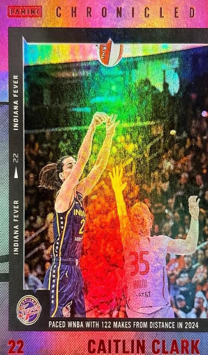 Caitlin Clark 2025 panini