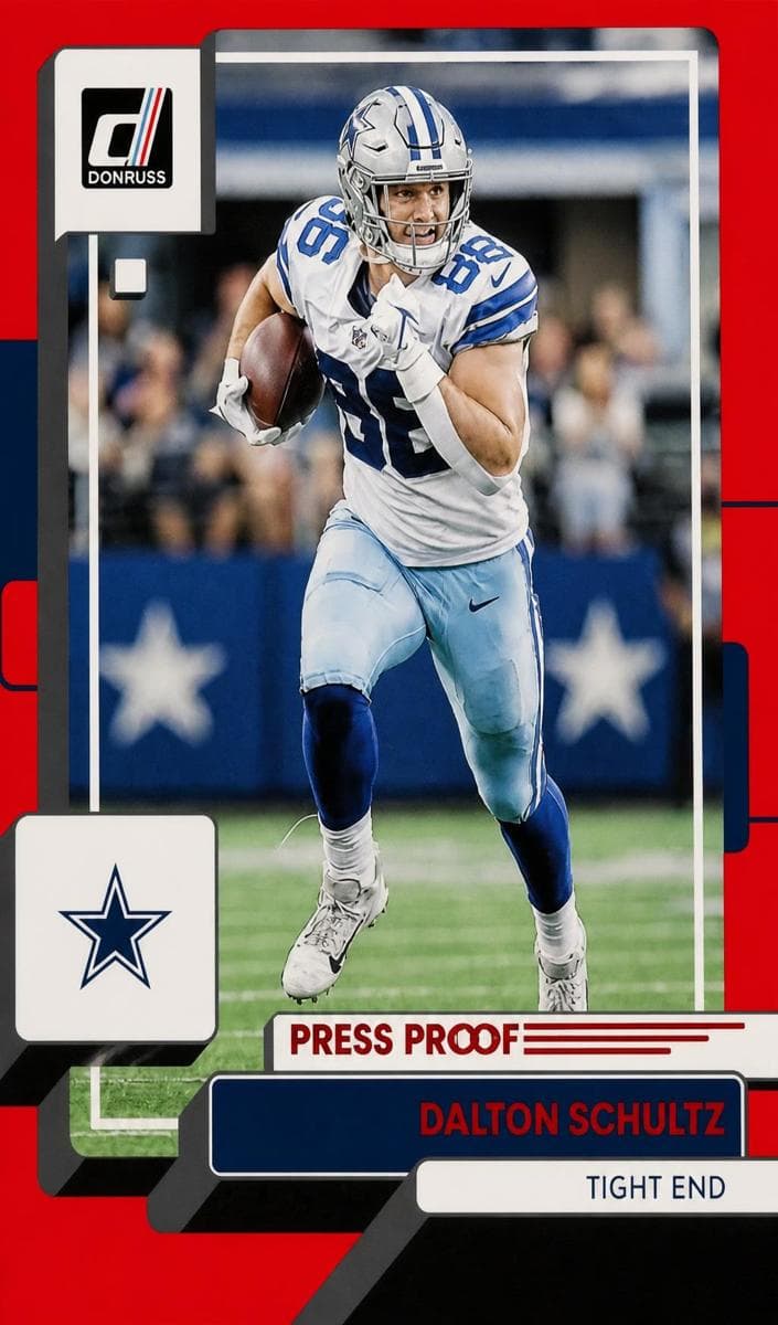 Dalton Schultz trading card